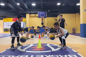 篮球培训班训练视频模板